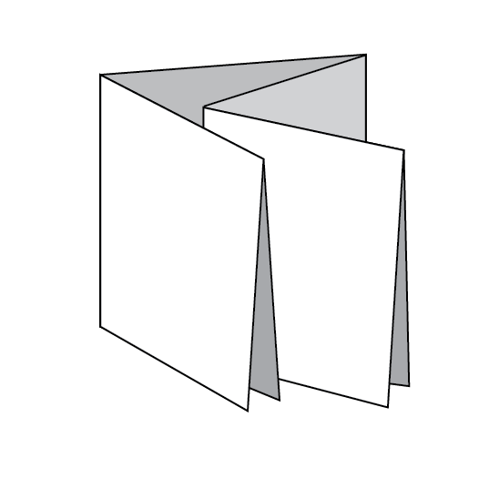 Half Fold Then Double Parallel Fold