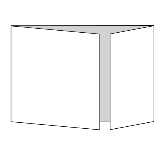 Asymmetric Gate Fold